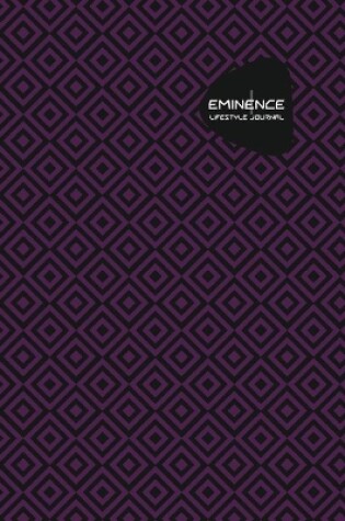 Cover of Eminence Lifestyle Journal, Creative, Write-in Notebook, Dotted Lines, Wide Ruled, Medium Size 6 x 9 Inch (Purple)