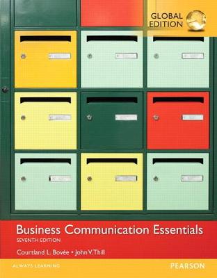 Book cover for Business Communication Essentials OLP with eText, Global Edition