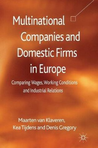 Cover of Multinational Companies and Domestic Firms in Europe