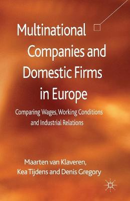 Book cover for Multinational Companies and Domestic Firms in Europe