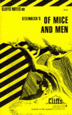 Book cover for Notes on Steinbeck's "Of Mice and Men"