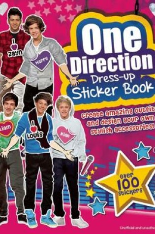 Cover of One Direction Dress-Up Sticker Book