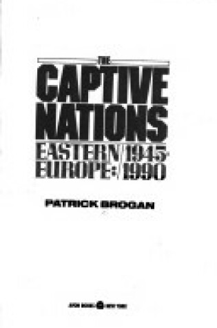 Cover of The Captive Nations