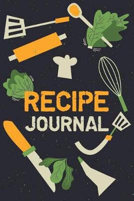 Book cover for Recipe Journal