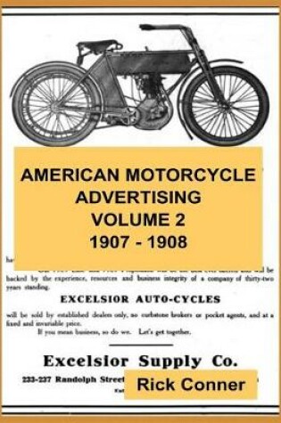 Cover of American Motorcycle Advertising Volume 2