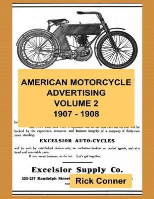 Book cover for American Motorcycle Advertising Volume 2
