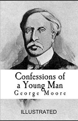 Book cover for Confessions of a Young Man illustrated