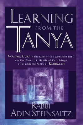 Book cover for Learning from the Tanya