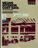 Cover of Means Interior Cost Data 1995