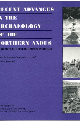 Cover of Recent Advances in the Archaeology of the Northern Andes