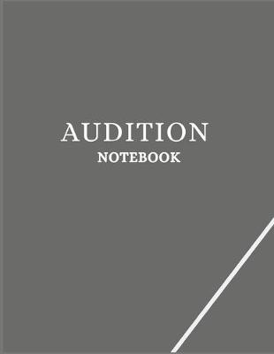 Book cover for Audition Notebook