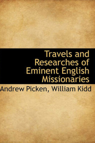 Cover of Travels and Researches of Eminent English Missionaries