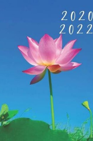 Cover of 2020-2022 3 Year Planner Buddhist Karma Monthly Calendar Goals Agenda Schedule Organizer