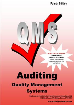 Book cover for Auditing Quality Management  Systems