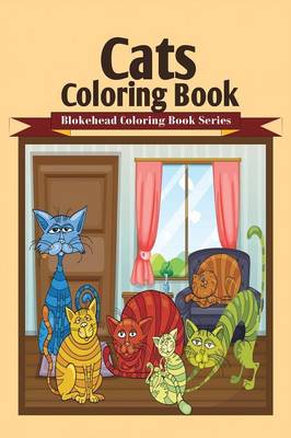 Book cover for Cats Coloring Book