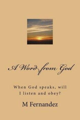 Cover of A Word from God