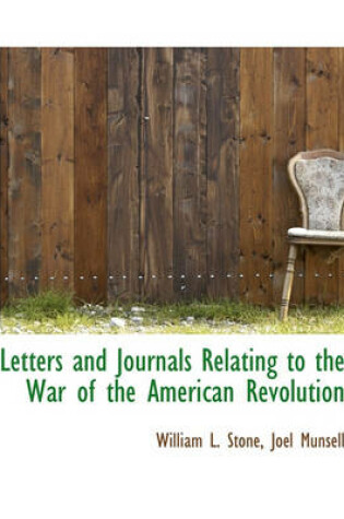 Cover of Letters and Journals Relating to the War of the American Revolution