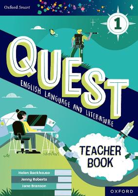 Book cover for Oxford Smart Quest English Language and Literature Teacher Book 1