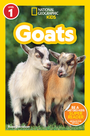 Cover of National Geographic Readers: Goats (Level 1)