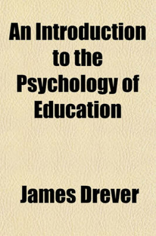 Cover of An Introduction to the Psychology of Education