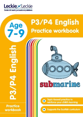 Cover of P3/P4 English Practice Workbook