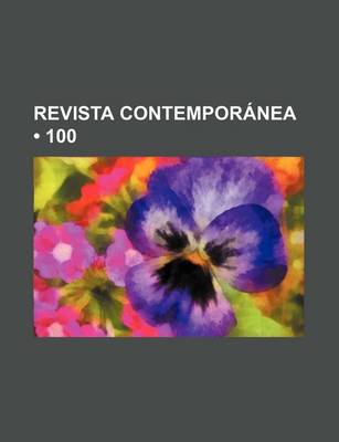 Book cover for Revista Contemporanea (100)