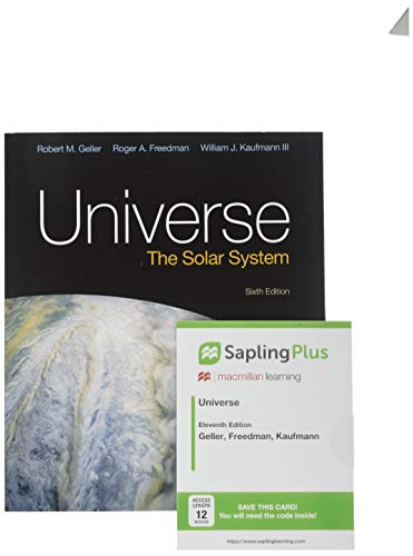 Book cover for Universe: The Solar System 6e & Saplingplus for Freedman's Universe 11E (Twelve-Months Access)