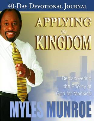 Book cover for Applying the Kingdom 40-Day Devotional Journal