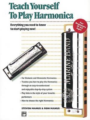 Book cover for Alfred's Teach Yourself to Play Harmonica