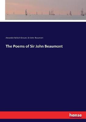 Book cover for The Poems of Sir John Beaumont