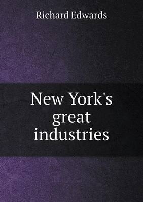 Book cover for New York's great industries