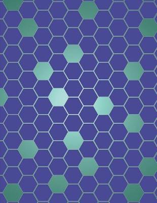 Cover of Large Hexagon Graph Paper Notebook