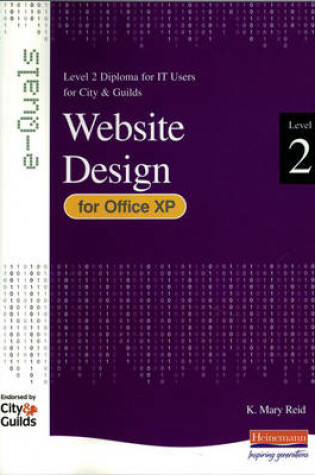 Cover of e-Quals Level 2 Office XP Website Design