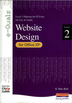 Book cover for e-Quals Level 2 Office XP Website Design