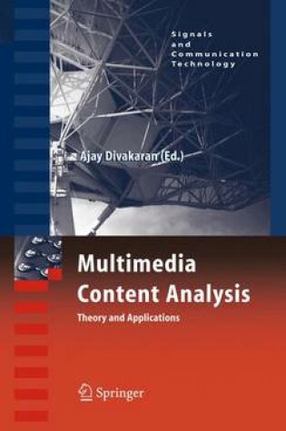 Cover of Multimedia Content Analysis
