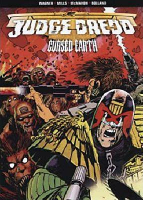 Book cover for Judge Dredd - The Cursed Earth