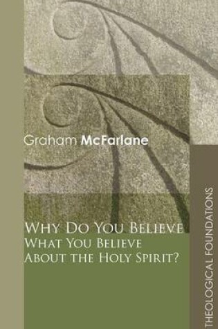 Cover of Why Do You Believe What You Believe About the Holy Spirit?