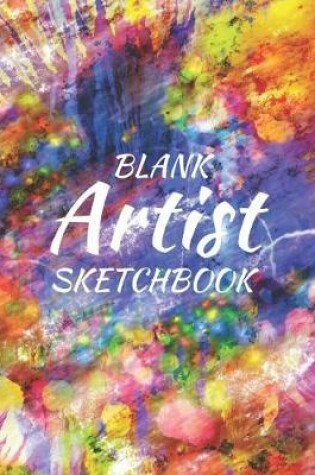 Cover of Blank Artist Sketchbook