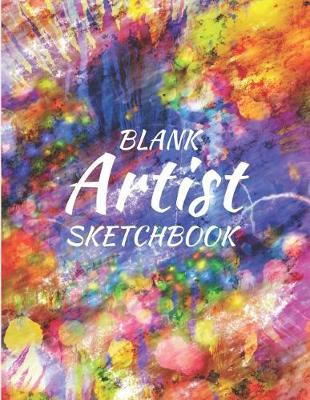 Book cover for Blank Artist Sketchbook