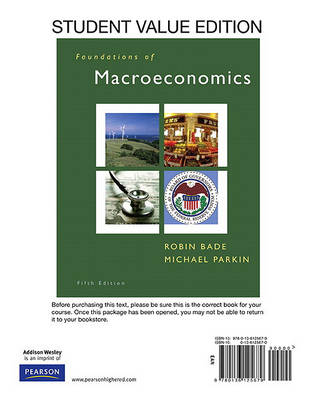 Book cover for Student Value Edition for Foundations of Macroeconomics Plus Myeconlab in Coursecompass Plus Etext