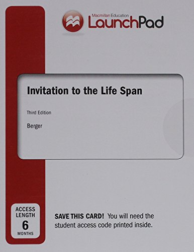 Book cover for Launchpad for Invitation to the Life Span (1-Term Access)