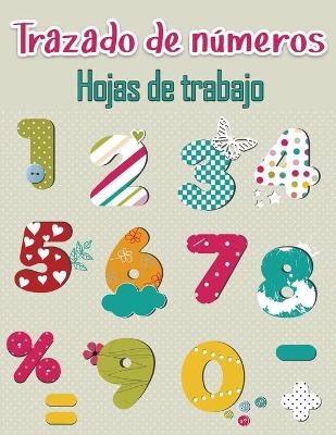 Book cover for Libro de trazado de números para preescolares