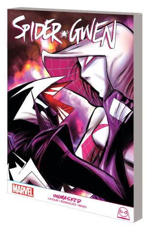 Book cover for Spider-Gwen: Unmasked