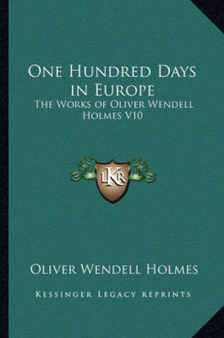 Cover of One Hundred Days in Europe