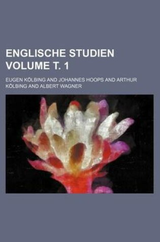 Cover of Englische Studien Volume . 1