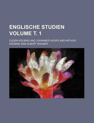 Book cover for Englische Studien Volume . 1