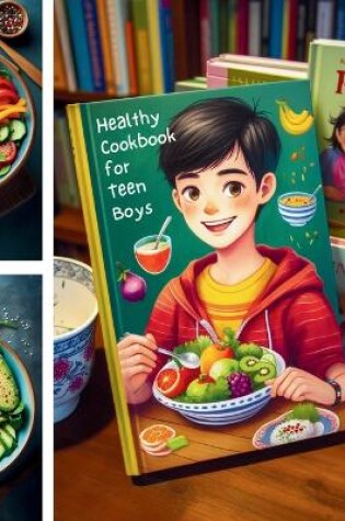 Cover of Healthy Cookbook for Teen Boys