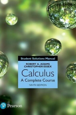 Cover of Student Solutions Manual for Calculus