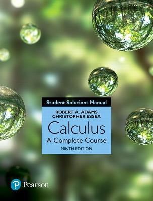 Book cover for Student Solutions Manual for Calculus