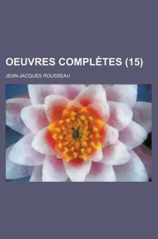 Cover of Oeuvres Completes (15 )